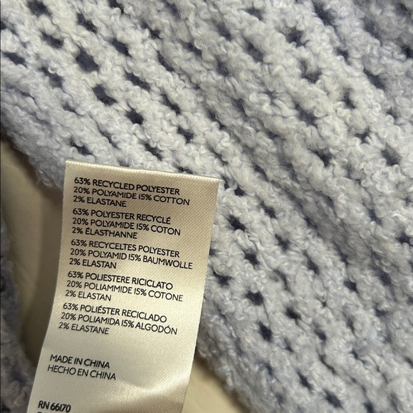 Free People Care Snowdrift Pullover color Peri Ice size XS - Picture 5 of 5